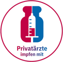 Logo Kampagne Privatärzte impfen mit